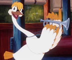 The Trumpet of the Swan: A very, very bad animated film based on a